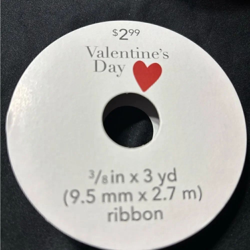 ❤️🥰❤️ NEW Valentine’s Day DIY Craft Ribbons NWT - Picture 2 of 8
